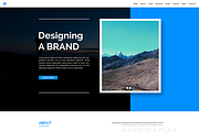 WALK – One Page Responsive Template