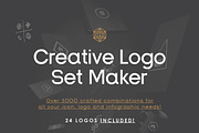 Infografica Creative Logo Set Maker