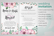 Wedding Invitation Watercolour 