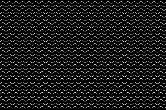 Collection of seamless patterns. B&W in Patterns - product preview 2