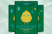 Easter Chick Party - Flyer Template
