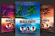 Beach Party Flyer 