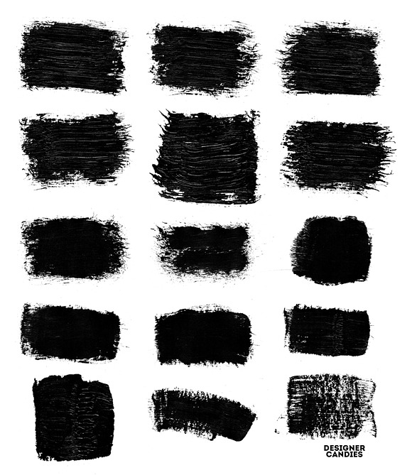 99 Thick Industrial Paint Strokes in Photoshop Brushes - product preview 2