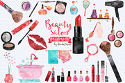 Beauty Salon - Digital Illustrations