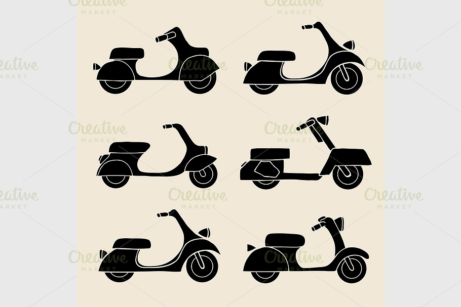 scooter and moped