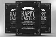 Happy Easter Invite Flyer Template