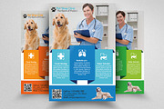 Pet Care Clinic Flyer Template