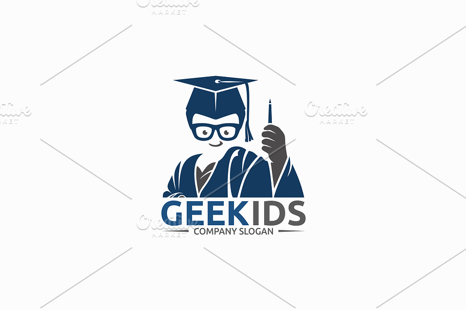 Geek Kids in Logo Templates - product preview 8