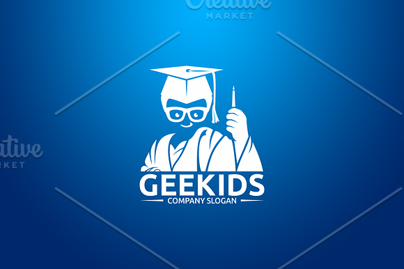 Geek Kids in Logo Templates - product preview 1