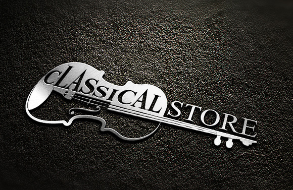 Classical Store logo in Logo Templates - product preview 2