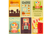 Cinema Posters Set