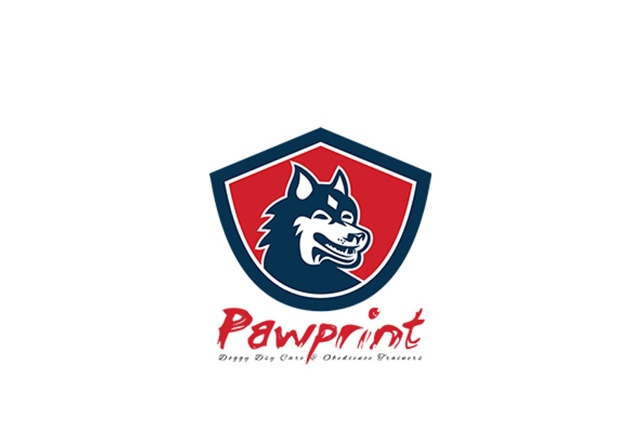 Pawprint Doggy Day Care Logo in Logo Templates - product preview 8
