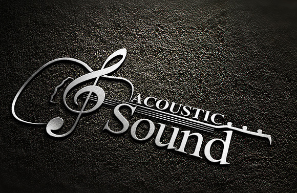 Acoustic Sound in Logo Templates - product preview 2