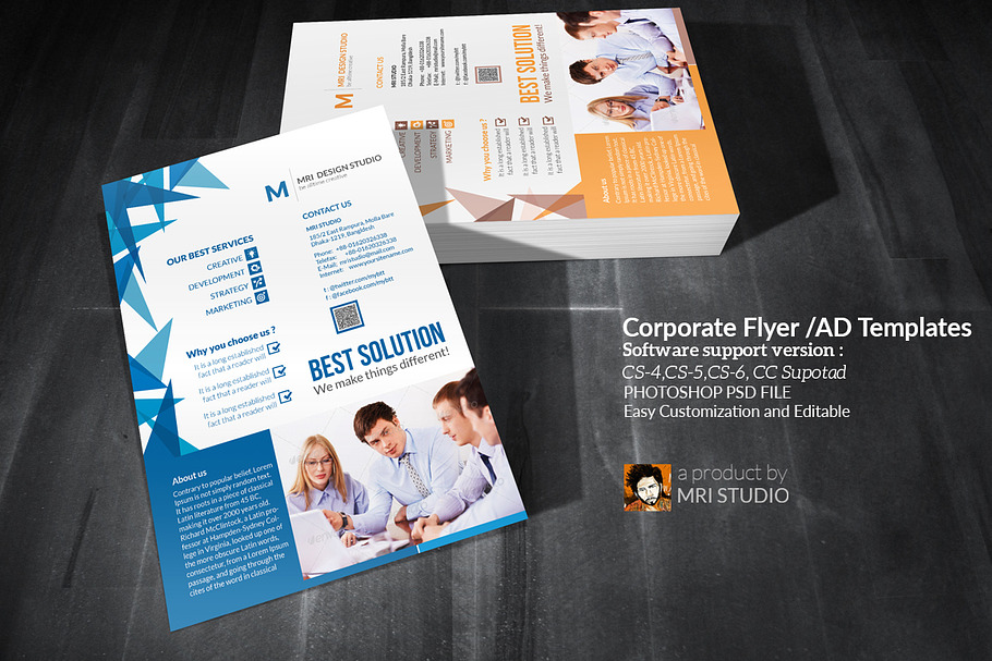 Corporate Flyer & Ad Templates