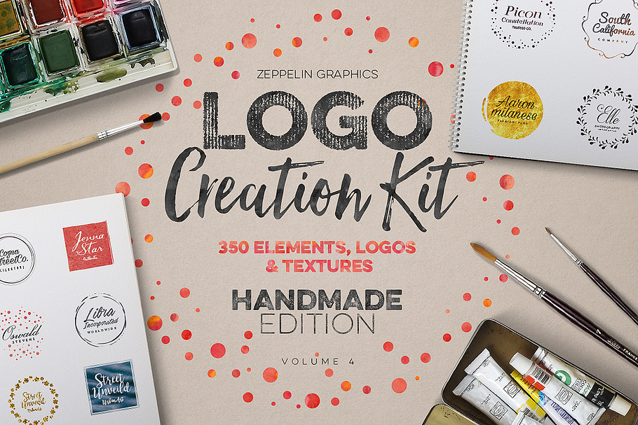 Logo Creation Kit Vol.4 in Logo Templates - product preview 8
