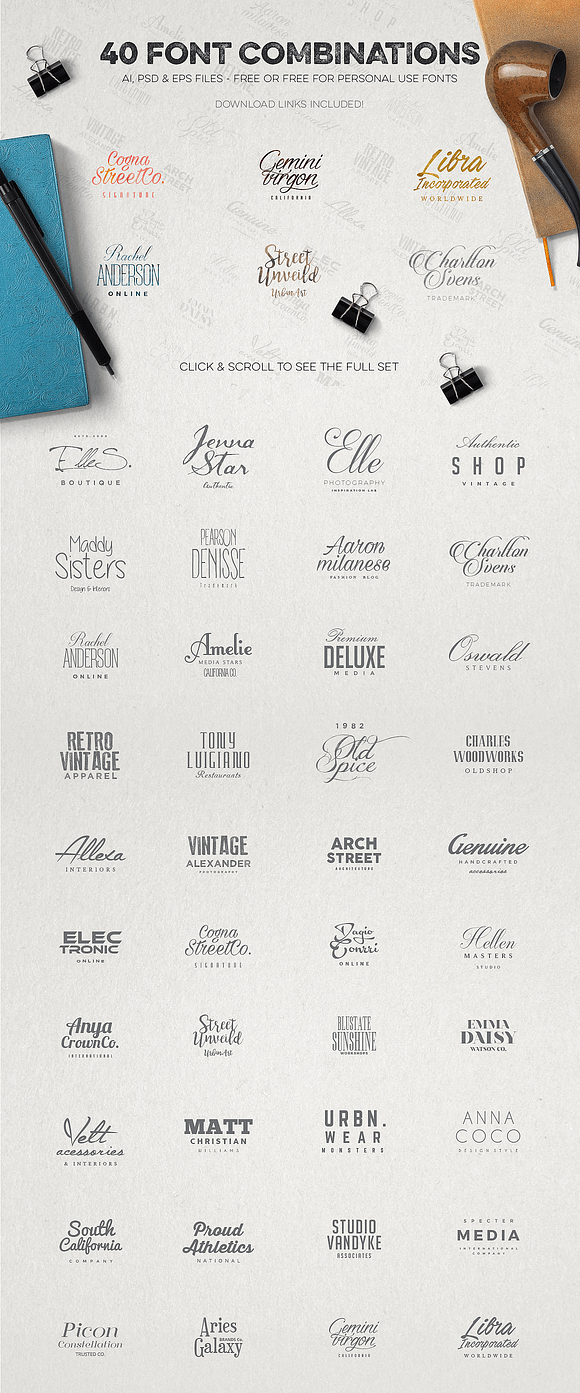Logo Creation Kit Vol.4 in Logo Templates - product preview 3
