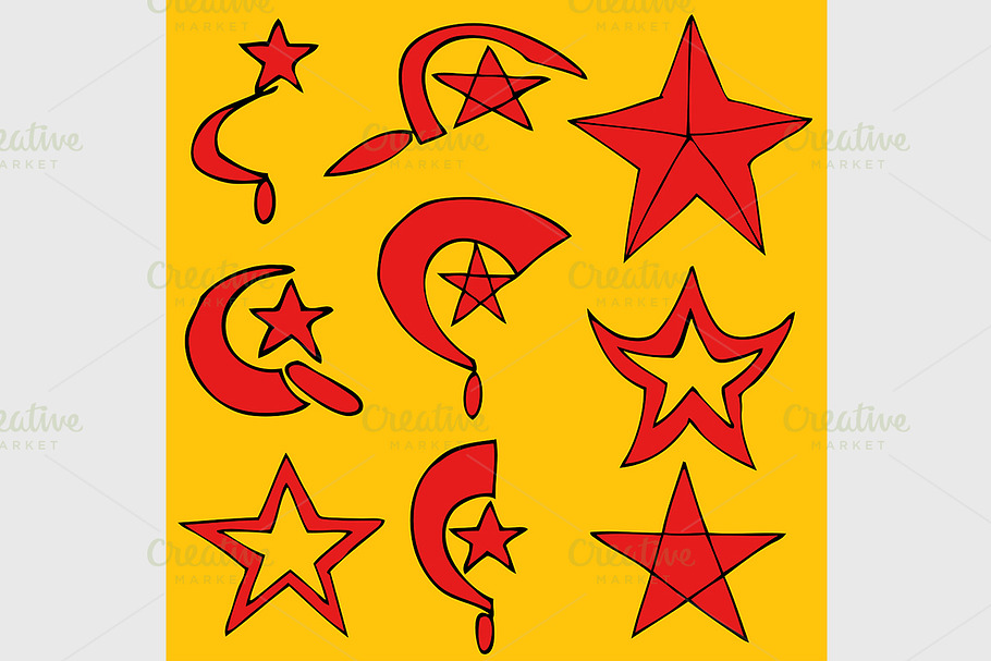 communist symbols in Graphics - product preview 8