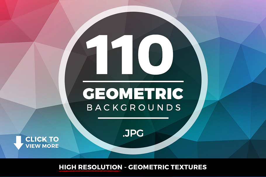 Geometric Triangle Backgrounds 110+ in Textures - product preview 8