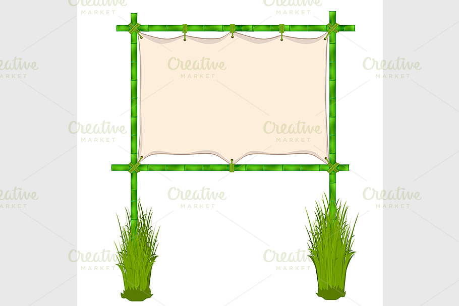 Bamboo frame