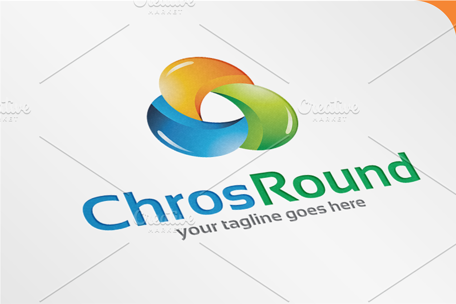 ChrosRound Logo in Logo Templates - product preview 8
