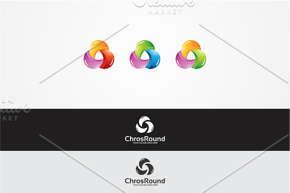ChrosRound Logo in Logo Templates - product preview 3