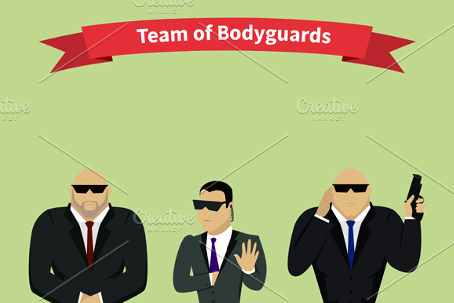 Bodyguards Team People Group