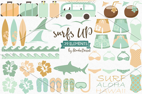 surfs UP in Illustrations - product preview 1