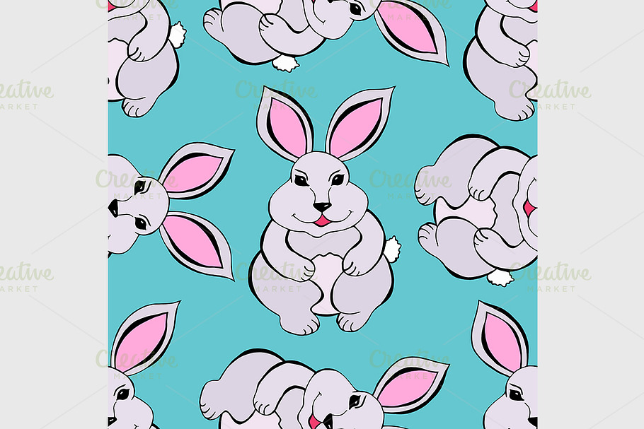 Rabbit sketch in Graphics - product preview 8