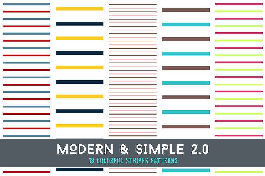 Modern & Simple 2.0 in Patterns - product preview 8
