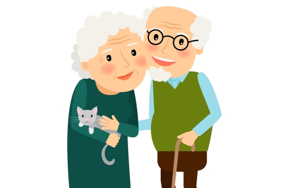 Old couple in Graphics - product preview 8