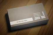 Retro Style Business Card Template