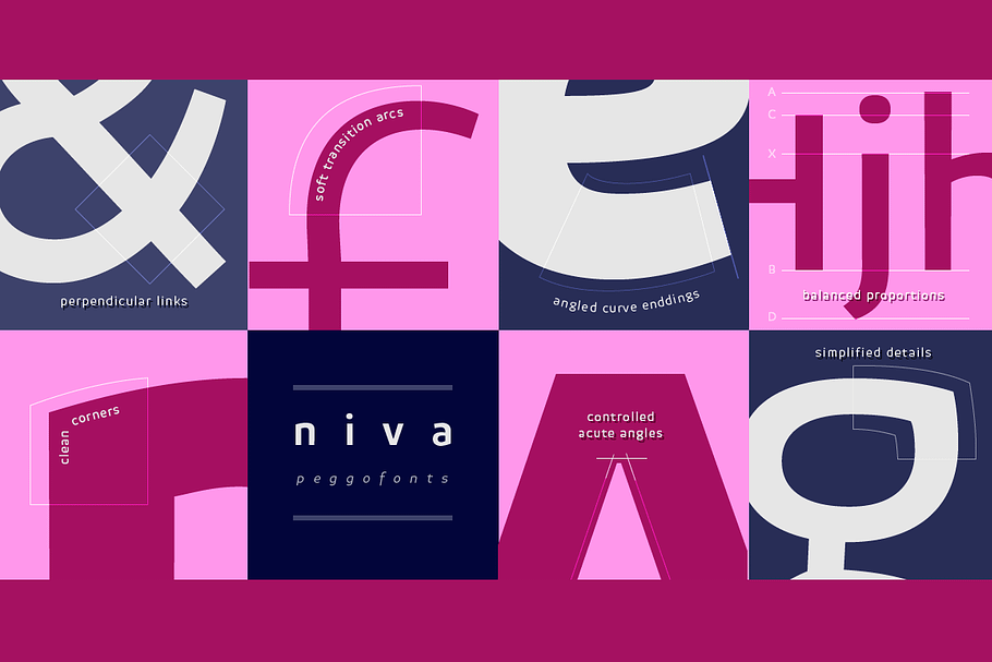 Niva + Niva Italic in Sans-Serif Fonts - product preview 8