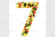 Number of 3d fruits