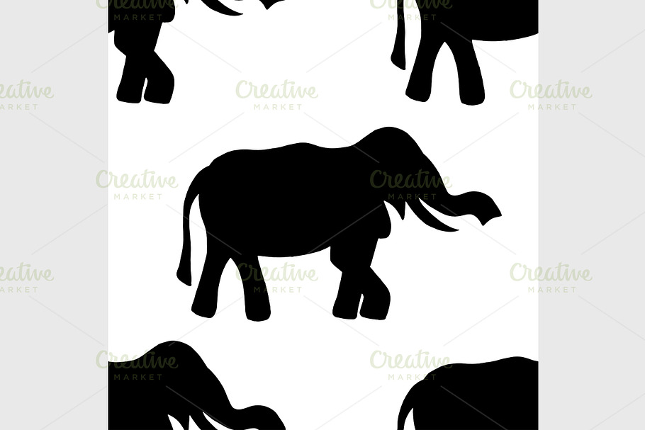background elephant. 