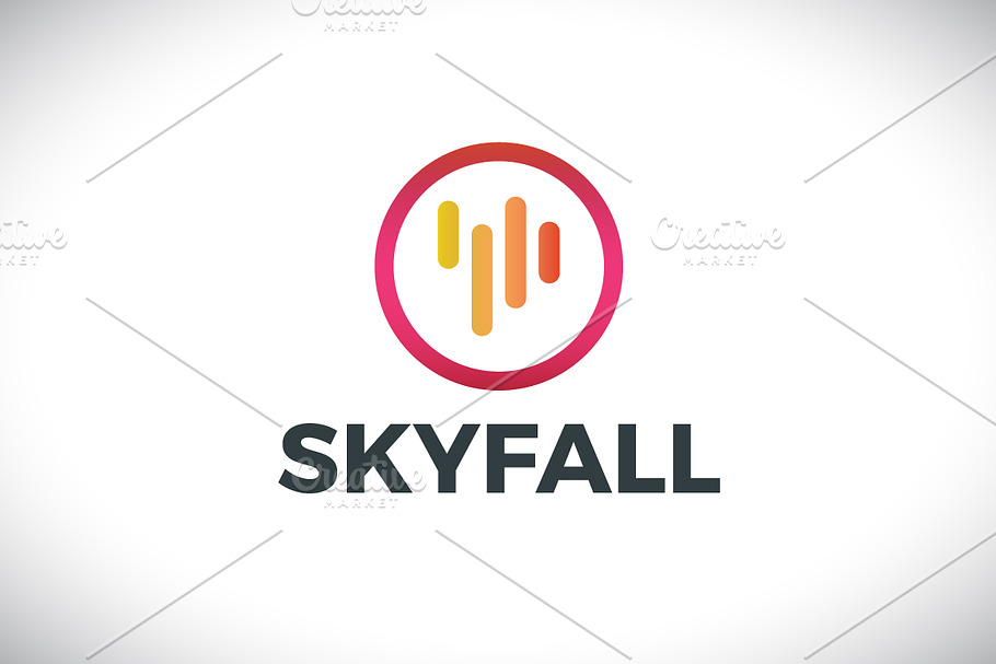 [68% off] Skyfall - Logo Design