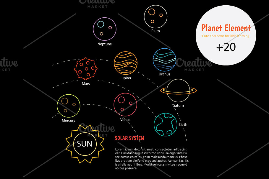 Planet KIDS Infographic learning II in Illustrations - product preview 8