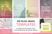 20 Blog Post and Instagram Templates