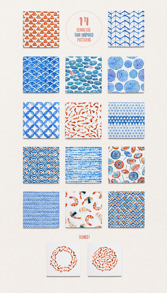 Sawatdee pattern set in Patterns - product preview 3