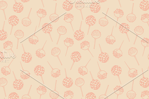 Candy Hand Drawn Seamless Patterns in Patterns - product preview 1