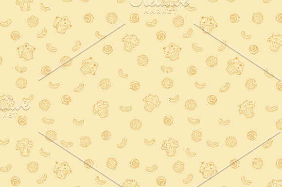 Candy Hand Drawn Seamless Patterns in Patterns - product preview 2