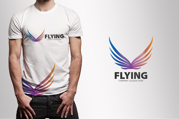 Flying Logo in Logo Templates - product preview 1