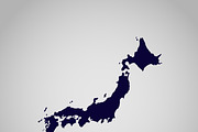 map of Japan 