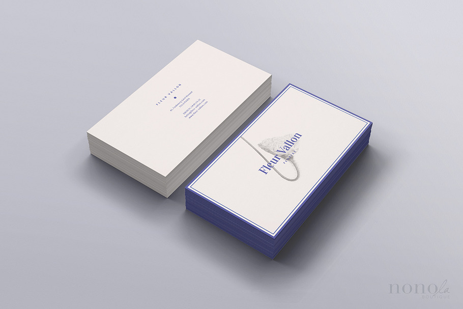 Elegant Business Card • Fleur in Business Card Templates - product preview 8