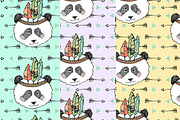Cute Panda Textile