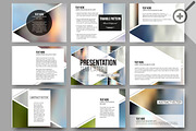 Vector templates for presentations