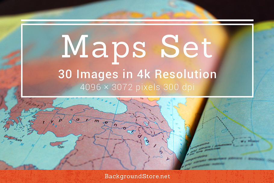 Maps Textures Backgrounds Set in Textures - product preview 8
