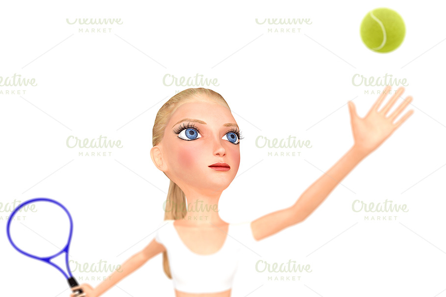 3d character in Graphics - product preview 8