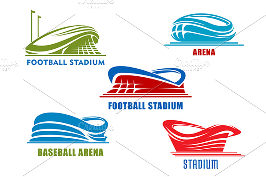 Sport arenas and stadiums  in Graphics - product preview 8