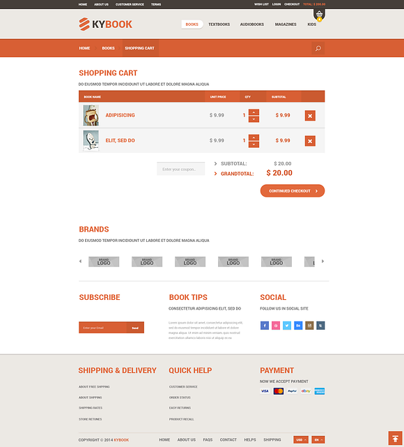 Kybook - Magento Responsive Theme in Magento Themes - product preview 5