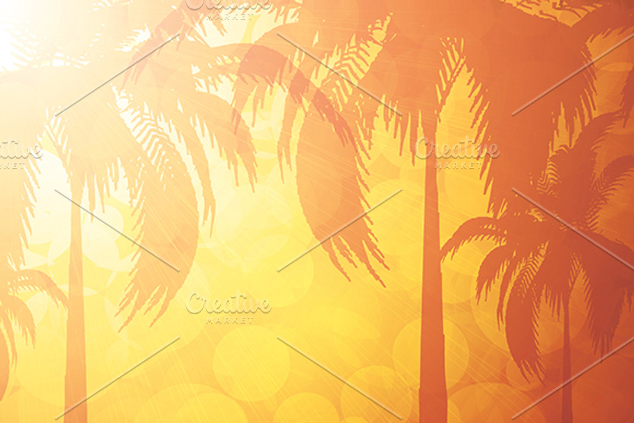 Summer background in Illustrations - product preview 8